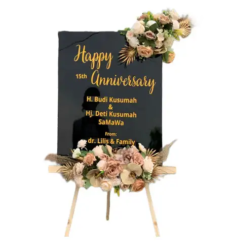 Papan Bunga Akrilik Kaligambir